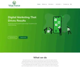 Vitalforcemarketing.com(Vitalforce Marketing) Screenshot