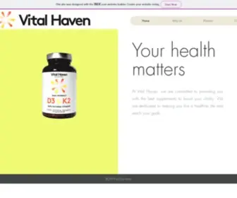 Vitalhaven.com(Vital Haven) Screenshot