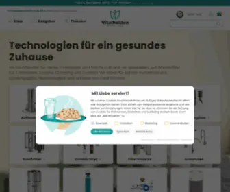 Vitalhelden.de(Technologien) Screenshot