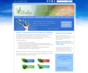 Vitalianaturalmedicine.com(Vitalia Natural Medicine) Screenshot