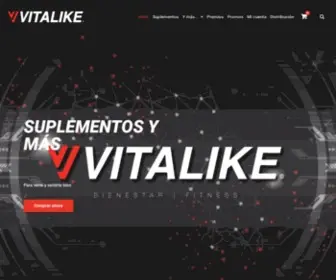Vitalikecr.com(Bienestar y Fitness) Screenshot