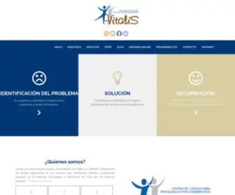 Vitalis.pe(Psicología y Psicoterapia) Screenshot