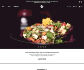 Vitalistfood.com(Vitalist Food) Screenshot