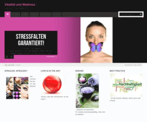 Vitality-Wellness.de(Vitalität) Screenshot