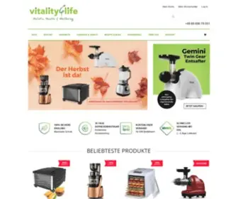 Vitality4Life.de(Hochwertige Küchen) Screenshot