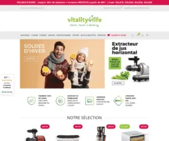 Vitality4Life.fr(Filtres à Eau) Screenshot
