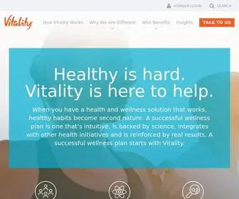 Vitalitygroup.com(Health and Wellness Solutions That Work) Screenshot