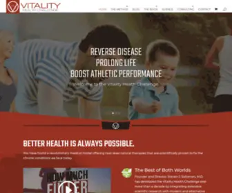 Vitalityhealthchallenge.com(Vitality Health Challenge) Screenshot