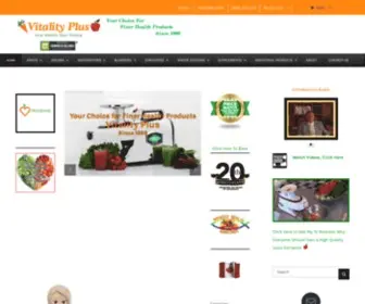 Vitalityplus1.com(Green Star Juicer) Screenshot