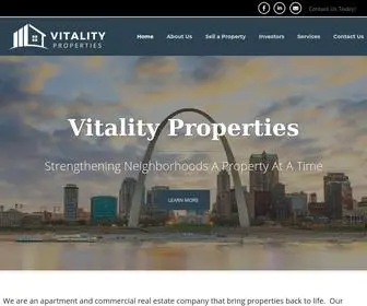 Vitalityproperties.com(Vitality Properties) Screenshot