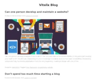 Vitalix-Blog.com(Блог) Screenshot