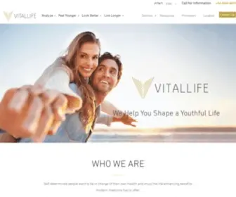 Vitallifeintegratedhealth.com(VitalLife Scientific Wellness Center) Screenshot