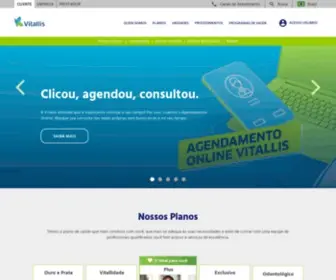 Vitallis.com.br(Planos de Saúde) Screenshot