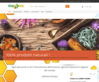 Vitalmel.com(Made by Bees) Screenshot