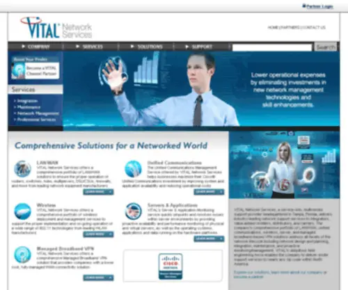 Vitalnetworkservices.com(VITAL Network Services) Screenshot