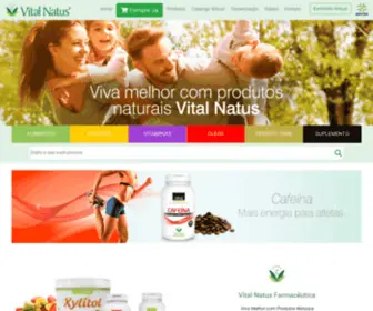 Vitalnutra.com.br(Loja Vital Natus) Screenshot