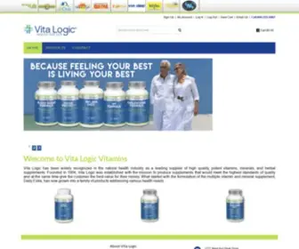 VitalogicVitamins.com(Vita Logic) Screenshot