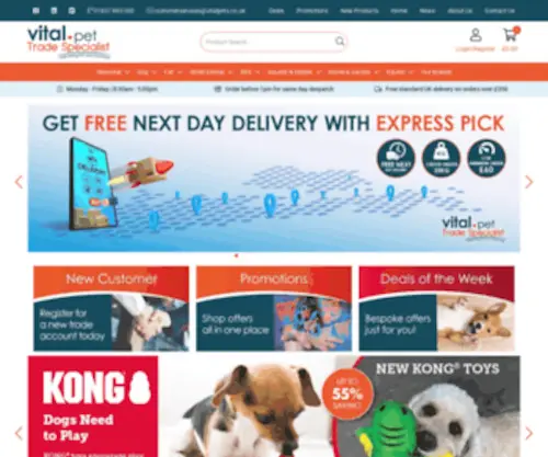 Vitalpetproducts.co.uk(Vital Pet Group) Screenshot