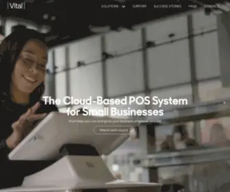 Vitalpos.com(The Cloud) Screenshot