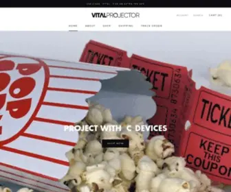 Vitalprojector.com(VitalProjector) Screenshot