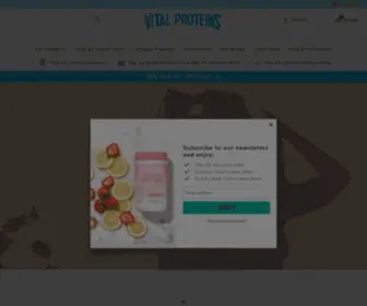 Vitalproteins.co.uk(Vital proteins) Screenshot