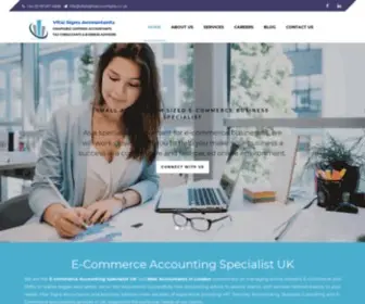 Vitalsignsaccountants.co.uk(E-Commerce Accounting Specialist Uk) Screenshot