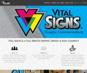 Vitalsignsllc.com(Graphic Communications) Screenshot