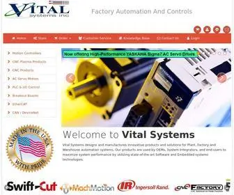 Vitalsystem.com(CNC Mach3 Mach4 Motion Controller) Screenshot