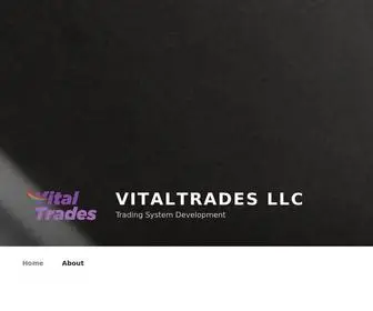 Vitaltrades.com(Trading System Development) Screenshot