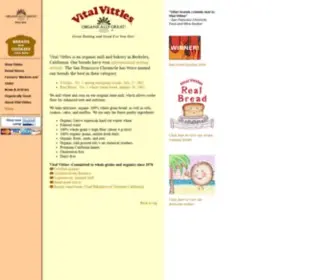 Vitalvittles.com(Vital Vittles) Screenshot