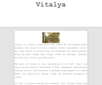 Vitalya.com(vitalya) Screenshot