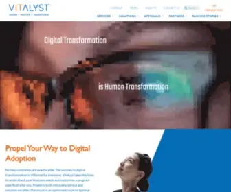 Vitalyst.com(Technology Change Enablement & Software Training Programs) Screenshot