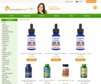 Vitamarket.net(Online Store) Screenshot