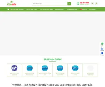 Vitamia.com.vn(Nhà Phân Phối Tiên Phong Máy Lọc Nước Điện Giải Nhật Bản) Screenshot