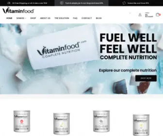 Vitaminfood.com(Complete Nutrition (best tested)) Screenshot