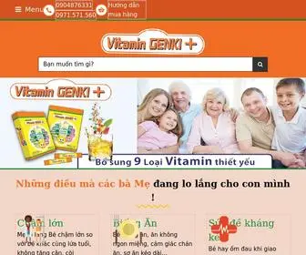 Vitamingenki.com.vn(Vitamin Genki) Screenshot