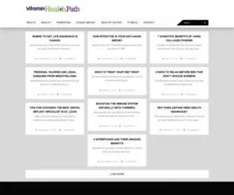 Vitaminhealthpath.com(Vitamin health path) Screenshot