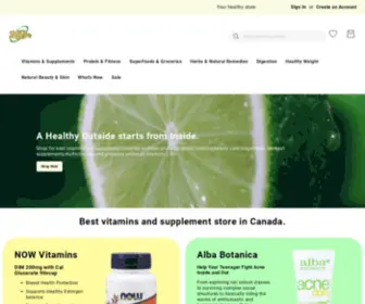 Vitamins2GO.ca(Vitamins) Screenshot