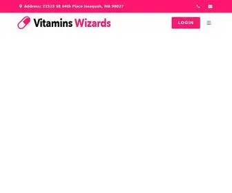 Vitaminswizards.com(Vitamins Wizards) Screenshot