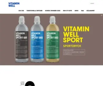 Vitaminwell.se(Vitamin Well) Screenshot