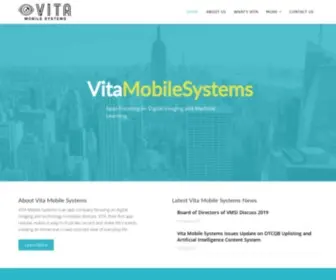 Vitamobilesystems.com(Vita Mobile Systems) Screenshot