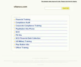 Vitanco.com(Thiet ke web) Screenshot