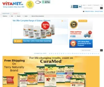 Vitanetonline.com(Buy Quality Vitamins at Discount Prices from VitaNet LLC) Screenshot