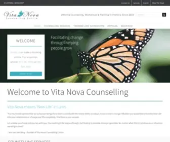 Vitanova.co.za(Vita Nova Counselling Services) Screenshot