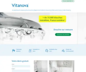 Vitanova.fr(Douche italienne sur mesure) Screenshot