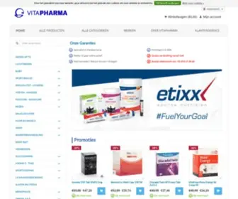 Vitapharma.be(De nummer 1 in parafarmacie) Screenshot