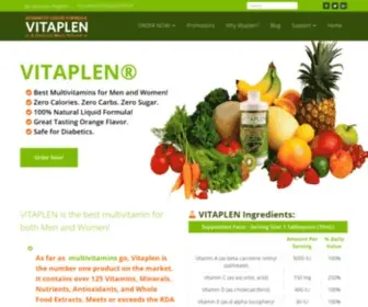 Vitaplen.com(Best Multivitamins for Men and Women) Screenshot