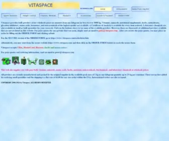 Vitaspace.com(Bulk Nutritional Powders) Screenshot