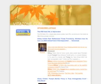 Vitazone.com( is for sale) Screenshot