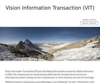 Vit.ch(Vision Information Transaction (VIT)) Screenshot